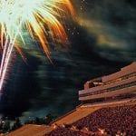 Fourth of July Stadium Fireworks