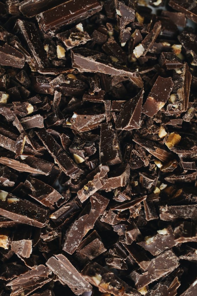Close-Up Photo Of Sliced Chocolate