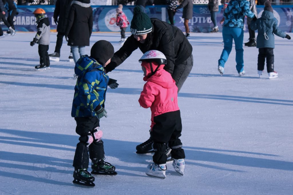 winter ice skating scenes