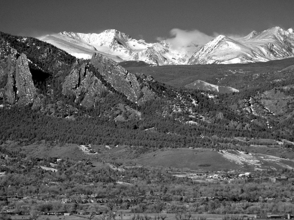 Boulder, The Flatirons, and Indian Peaks
