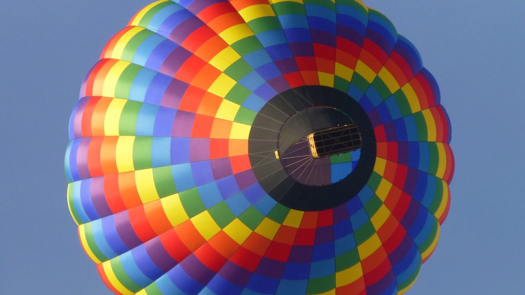 Boulder Hot Air Balloon, Boulder Colorado USA