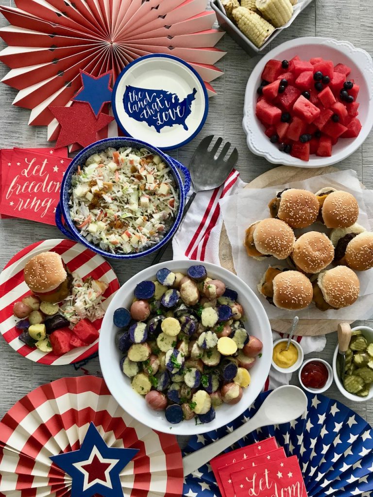 Red, White, and Blue: Boulder's Best Homemade Fourth of July Potato Salad Recipe